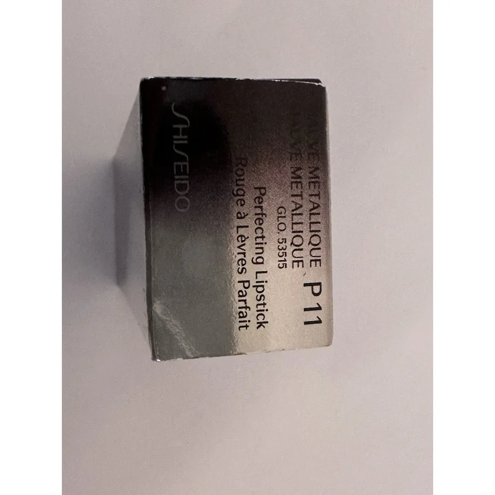 New Shiseido The Makeup Perfecting Lipstick P11 Mauve Metallique Discontinued